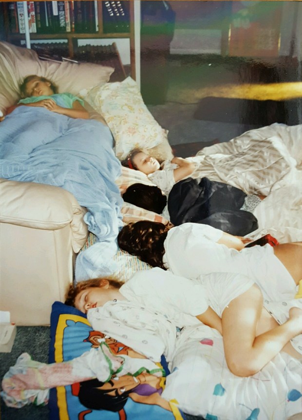 Sleepovers at my house were never a big deal. I was in my own space. Everyone else had to make themselves comfortable instead of the other way around.