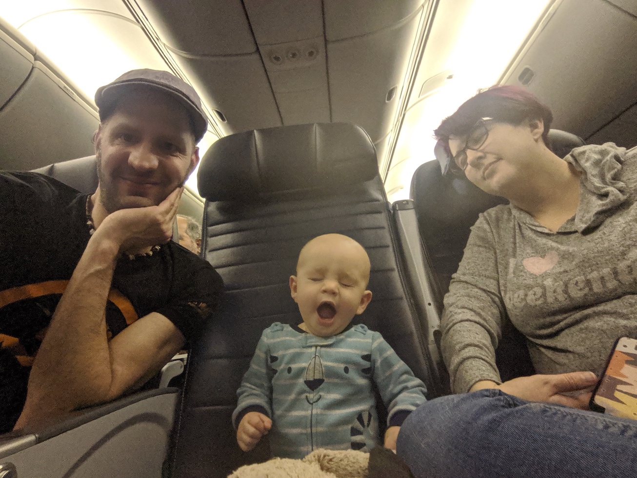 Flying with a baby