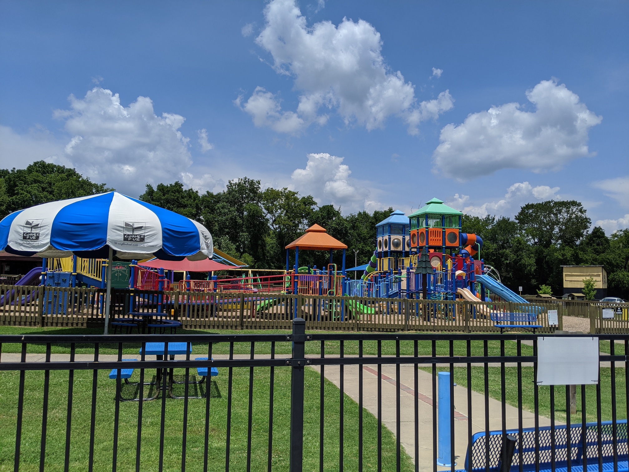 Planet Playground at Charlie Daniels Park has the coolest big kids and adult play equipment in the Nashville area