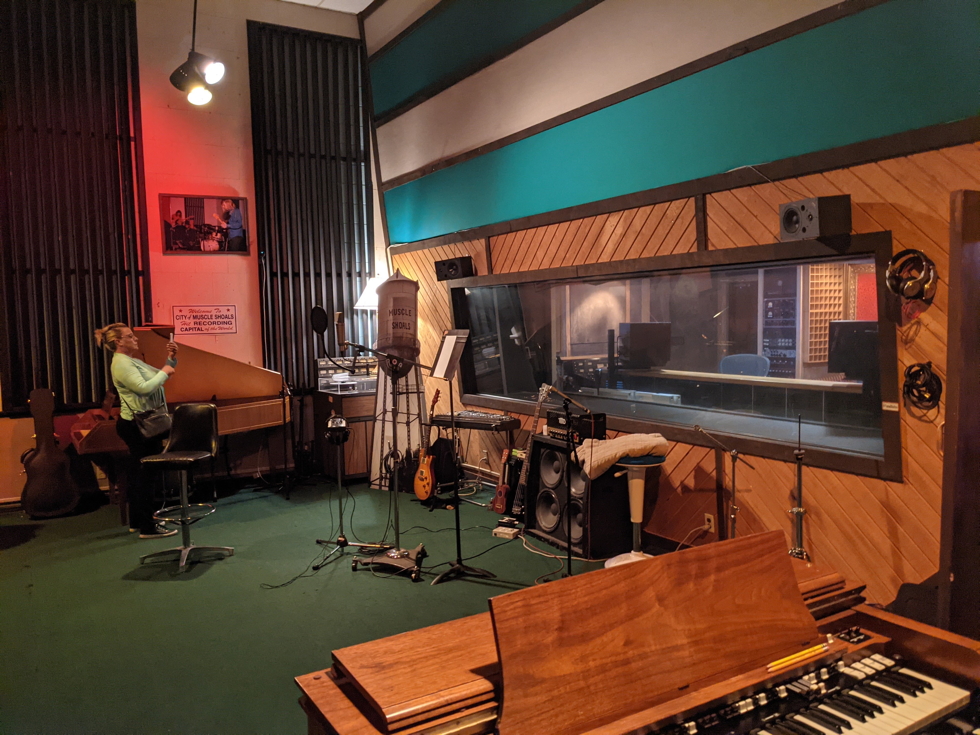 Fame recording studios in Muscle Shoals, Alabama