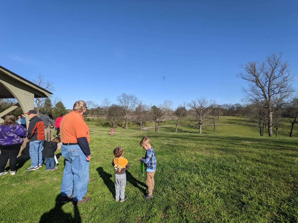 The wide open spaces at Two Rivers Park in Donelson are perfect for kite flying.