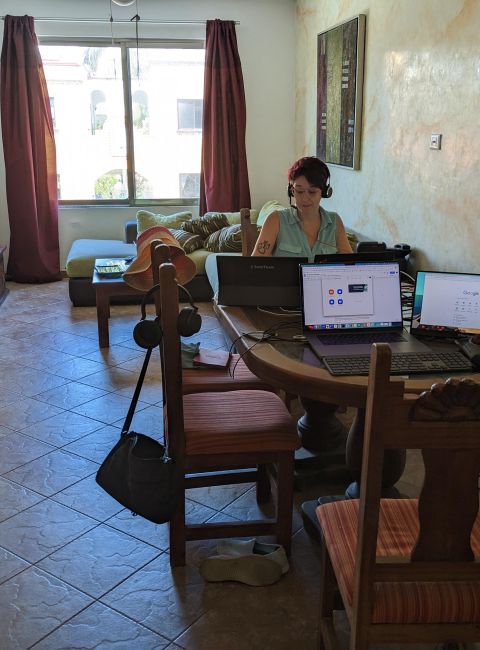 Ashley Schwartau | Remote work | workcation