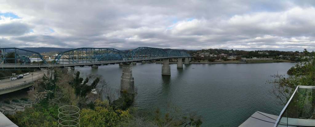 The view in Chattanooga