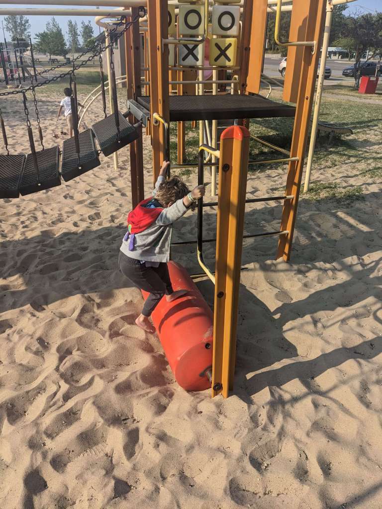 Playground at Washington Park, Michigan City