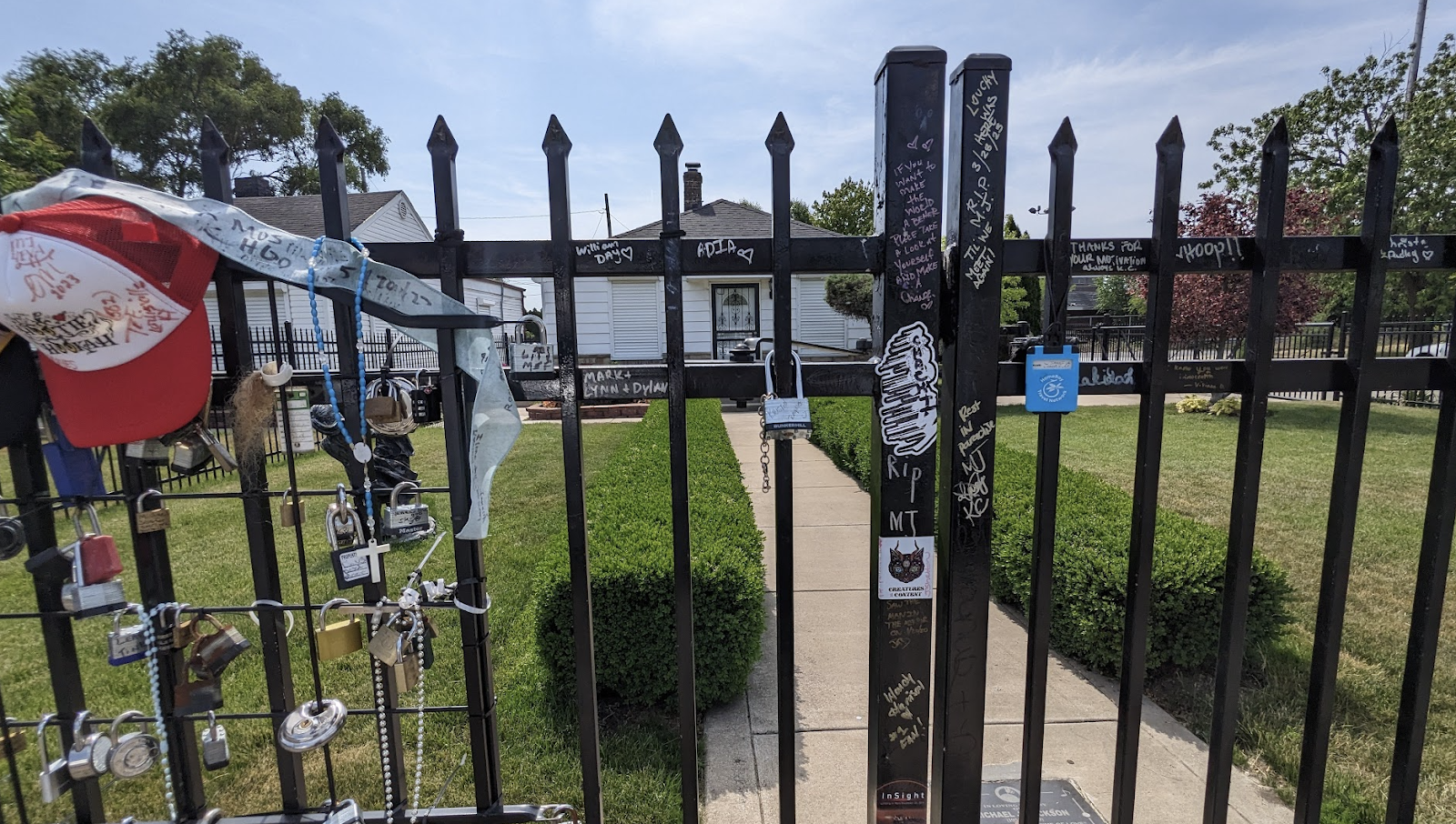 Michael Jackson's childhood home in Gary, Indiana