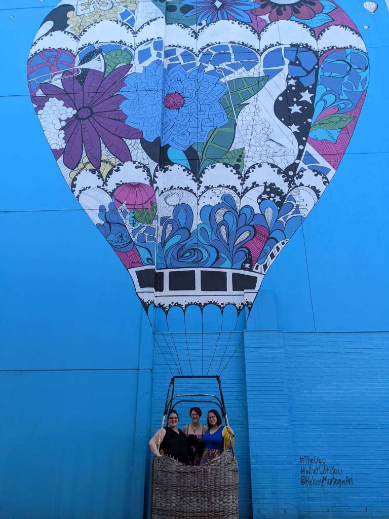 Lift You Up mural in East Nashville near Chopper