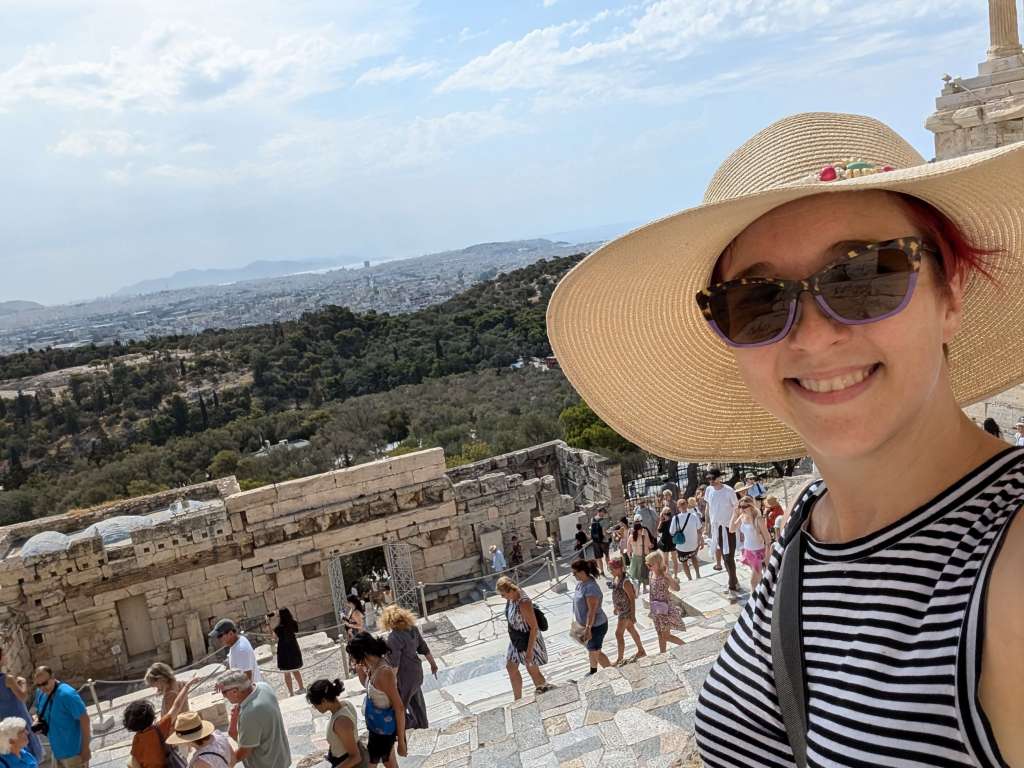 Ashley Schwartau, Parthenon, Athens