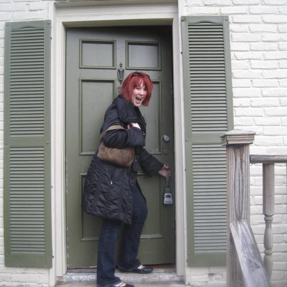 The day I closed on my first house!